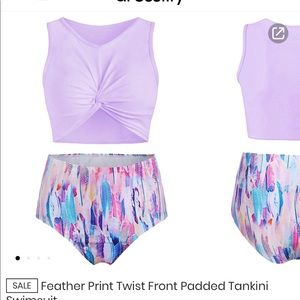 NWT Dresslily.com two piece bathing suit